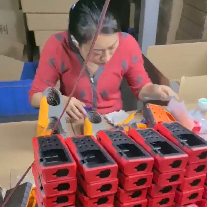 Double color product quality inspection site
