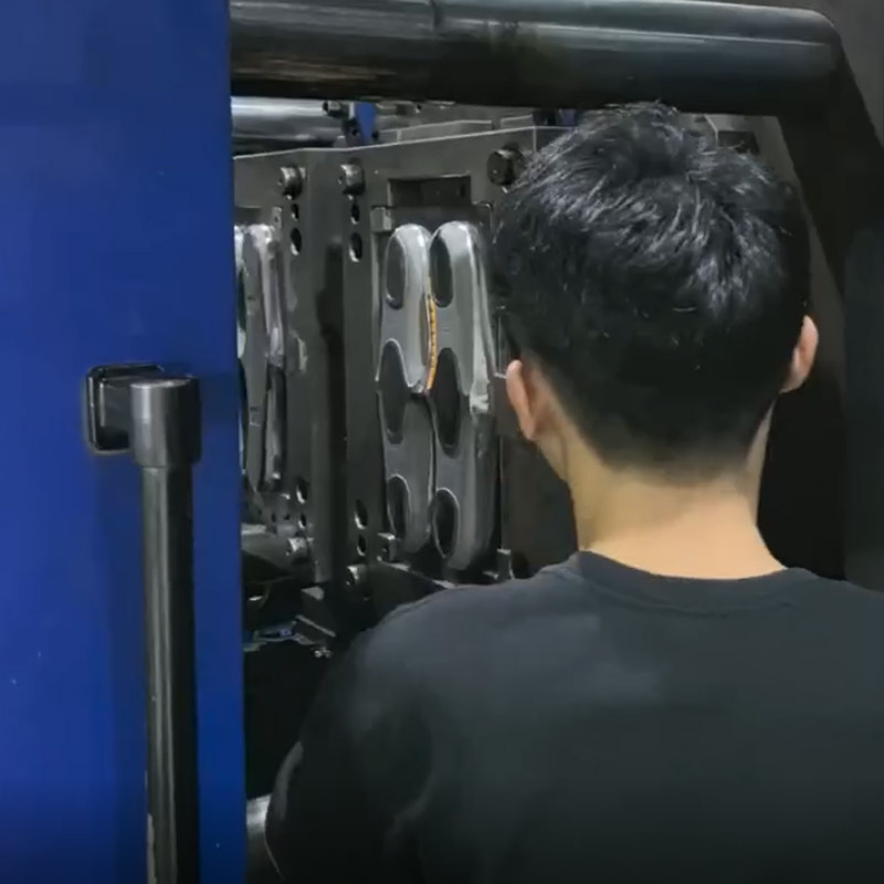 Two color injection molding
